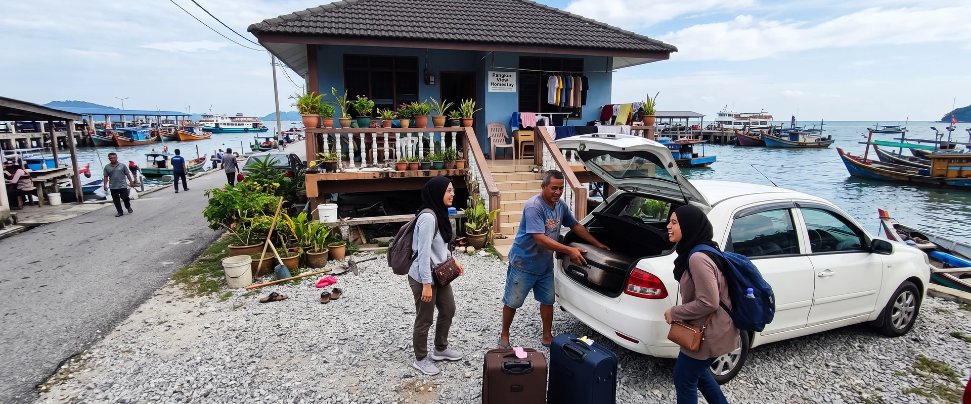 homestay in Lumut, Malaysia