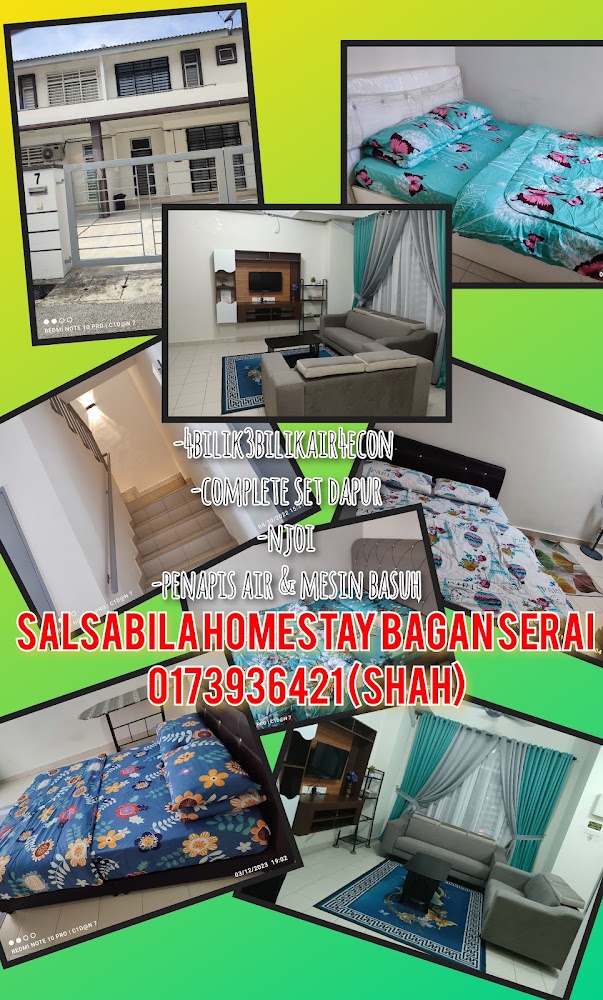 SALSABILA HOMESTAY BAGAN SERAI