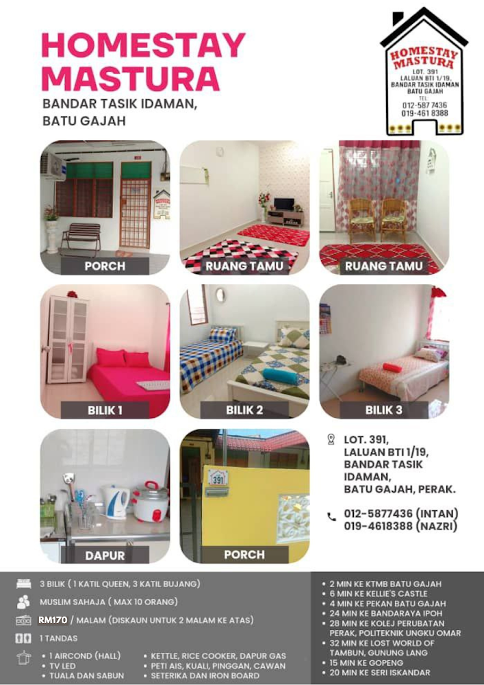 HOMESTAY MASTURA BATU GAJAH